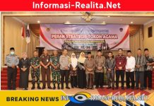 Kapolres Kediri Kota Bersama Ketua Umum Majelis Ulama Indonesia, ikuti Seminar Nasional FKUB Kota Kediri Dalam Rangka Wujudkan Pilkada Kota Kediri Aman dan Damai