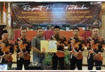 KPU Gelar Rapat Pleno Terbuka, Dalam Persiapan Pilgub dan Pilbup Kediri Tahun 2024