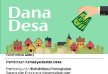 Pemerintah Desa Dharma Tanjung Gagal Menata Desa, Sebagian Dana Desa Tahap 1 dan 2 Tidak Terserap
