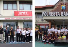 Kapolresta Banyuwangi Lepas Atlet Bola Voli U-15 Menuju Kejurprov Jatim di Sidoarjo