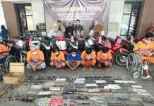 Polda Jatim Berhasil Ungkap Jaringan Curanmor Lintas Kota, Amankan 134 Ranmor