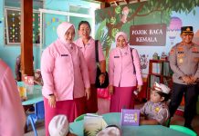 Ketua YKB Jatim Ade Imam Sugianto Kunjungi TK Kemala Bhayangkari 23 Lumajang, Berikan Makan Bergizi Gratis