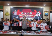 Polres Lamongan Berhasil Ungkap 29 Kasus Narkoba, 39 Tersangka Diamankan