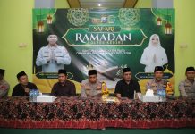 Polres Kediri Gelar Safari Ramadan di Masjid Agung Fatkhul Iman