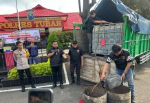 Polres Tuban Berhasil Gagalkan Penyalahgunaan BBM, Amankan 3,5 Ton Solar Bersubsidi