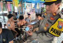 Polres Nganjuk Gelar KRYD, Sasar Premanisme dan Kejahatan di Tempat Keramaian
