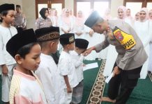 Nuzulul Quran, Kapolres Kediri Kota Bersama Bhayangkari Santuni Anak Yatim