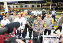 Tinjau Stasiun Tugu DIY, Kapolri : Mudik Gunakan Kereta Api Bisa Jadi Alternatif