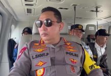 Kapolri Pantau Arus Balik Lebaran di Tol Cipali via Udara