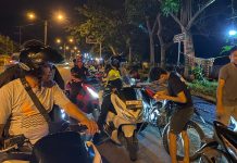 20 Kendaraan Diamankan Polisi, Saat Pemuda Akan Gelar Bali Keterangan foto: Polisi saat amankan kendaraan, minggu(27 April 2025).