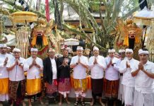 Kapolda Bali Irjen Daniel Adityajaya Hadiri Puncak Karya Mamungkah di Pura Kawitan Kayuselem Gwasong, Kintamani