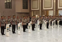 Kapolda Jatim Pimpin Sertijab Sejumlah Pejabat Utama dan Kapolres Jajaran