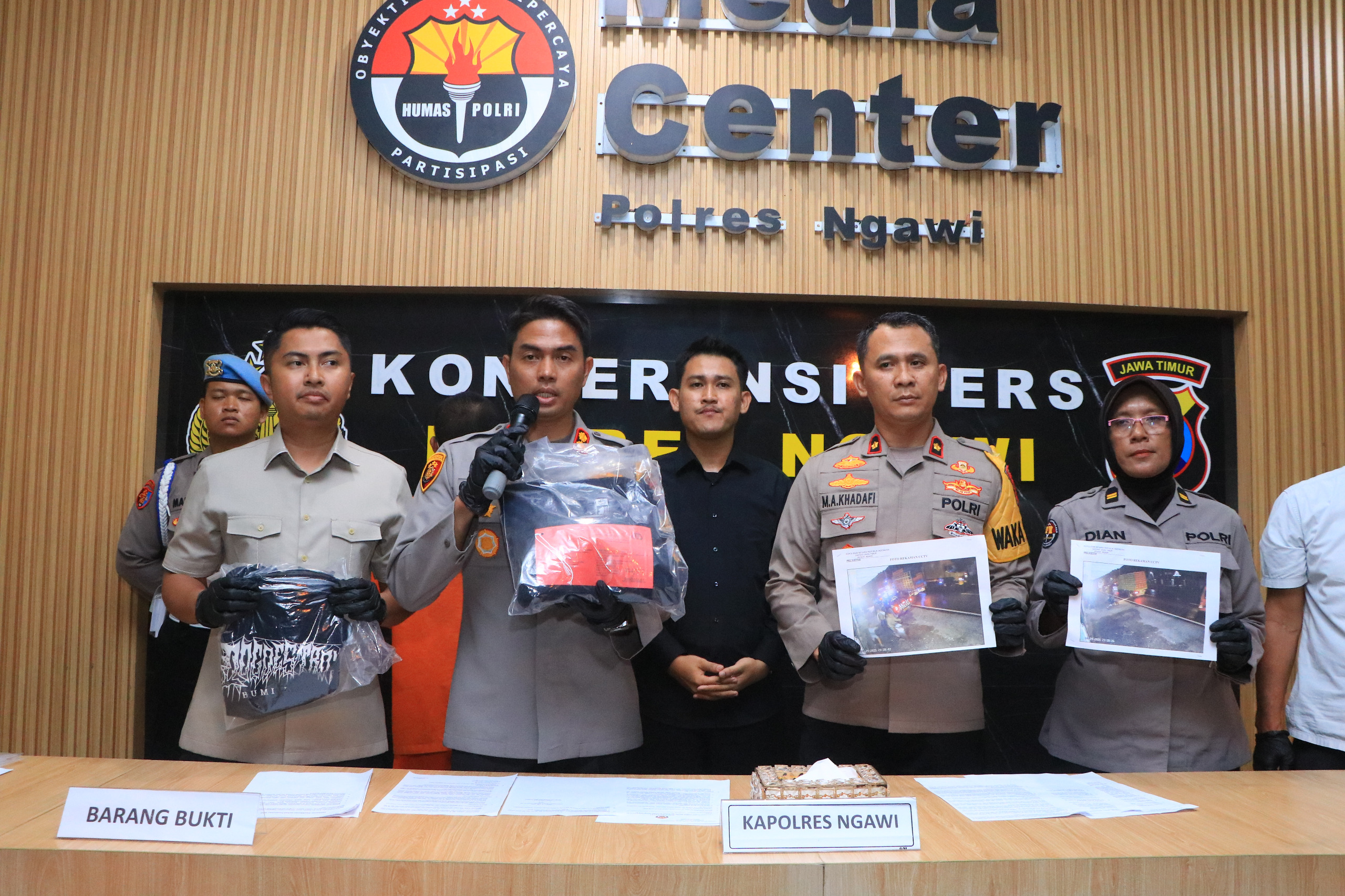 Operasi Pekat II Semeru 2025 Polisi Berhasil Amankan Pesilat yang Bikin Onar di Ngawi
