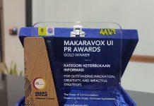 Divhumas Polri Raih Gold Winner Kategori Keterbukaan Informasi di Makaravox UI PR Awards 2025