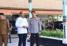 Kapolres Ngawi Hadiri Kunjungan Kerja Kapolda Jatim di Kota Madiun: Satgas Sentot Prawirodirdjo Resmi Dikukuhkan Jelang 1 Suro