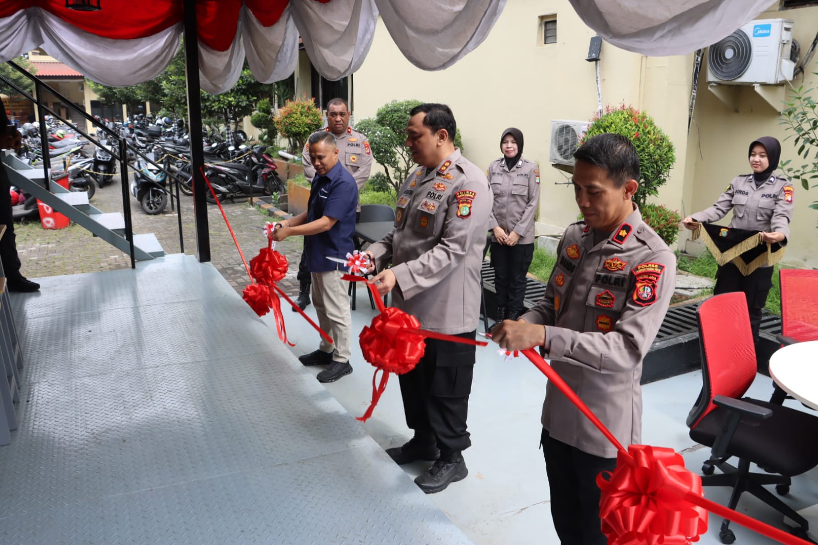 Kapolres Pelabuhan Tanjung Priok, Resmikan Cafe Freeyork Brotherhood sebagai Fasilitas Baru untuk Kesejahteraan Personel