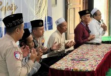 Satlantas Polres Kediri menggelar go to pondok pesantren