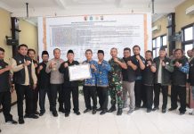 Polres Lamongan Libatkan Satgas Sentot Prawirodirjo 21 Perguruan Silat Berdamai Jaga Kamtibmas 1 Syuro