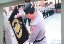 Polda Jawa Timur Ikuti Upacara Pemuliaan Nilai – nilai Luhur Tribrata Sambut Hari Bhayangkara ke -79