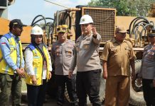 Polres Nganjuk Hadirkan Solusi Air Lewat Pembangunan Sumur Bor