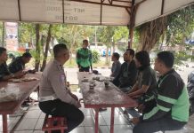 Operasi Patuh Semeru 2025 Polres Ngawi Ngopi Bareng Komunitas Ojol Beri Edukasi Kamseltibcarlantas