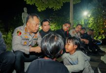 Harkamtibmas, Kapolrestabes Surabaya Pimpin Patroli Skala Besar Tiga Pilar Hingga Dini Hari