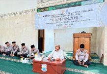 Tingkatkan Mental dan Spiritual, Polres Kediri Kota Gelar Kegiatan Karomah Rutin dengan Baca Yasin dan Doa Bersama