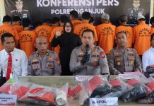 Polres Nganjuk Gaspol! 35 Kasus Kriminal & Narkoba Terungkap dalam Sebulan