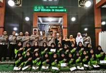 Polres Blitar Gelar Doa Bersama Anak Yatim untuk Blitar Raya Aman Kondusif