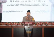 Polres Blitar Semarakkan Maulid Nabi Muhammad SAW, Jadikan Momentum Perkuat Iman dan Taqwa