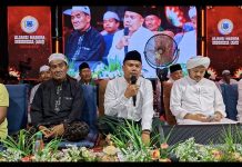 Ribuan Jamaah Hadiri Sholawat dan Tabligh Akbar Aliansi Madura Indonesia di Surabaya