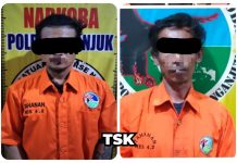 Polres Nganjuk Berhasil Ungkap Kasus Narkoba Dua Tersangka Pengedar Sabu Diamankan