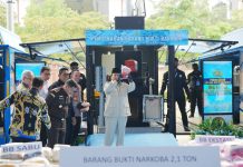 Prabowo Apresiasi Upaya Polri Cegah Peredaran Narkoba di RI