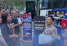 Polantas Menyapa, Satlantas Polres Tabanan Hadir Lebih Dekat Melalui Pelayanan SIM Keliling