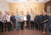Bangun Harmoni Kota Kediri, PSHT Pusat Madiun Jalin Silaturahmi dengan Kapolres Kota Kediri