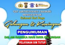 Sat Lantas Polres Tabanan Umumkan Libur Layanan Sim Saat Hari Raya Galungan & Kuningan