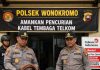 Belum Ada Izin Resmi, Penarikan Kabel Telkom di Bendul Merisi Berujung Penangkapan Lima Orang