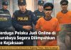Terduga Pelaku Judi Online di Surabaya Segera Dilimpahkan ke Kejaksaan