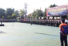 Polresta Banyuwangi Gelar Apel Pasukan Operasi Keselamatan Semeru 2026