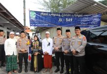 Polres Pelabuhan Tanjungperak Libatkan 209 Personel Beri Layanan Haul ke – 549 Sunan Ampel