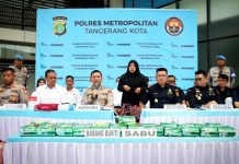 Polres Metro Tangerang Kota Ungkap Peredaran Sabu 25,4 Kg, Dua Tersangka Diamankan