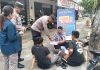 Antisipasi Uang Palsu, Polres Kediri Cek Jasa Penukaran Uang di Kawasan Pare