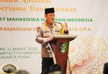 Buka Puasa Bersama PB SEMMI, Kapolri Serukan Berjuang Bersama Bangun Bangsa