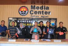 Polres Ngawi Amankan 2 Tersangka Pengeroyokan di Paron Motif Atribut Perguruan Silat