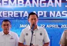 AHY Ungkap Kebutuhan 1.2 Triliun Untuk Pengembangan Jalur Kereta Nasional 2045.