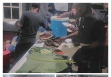 Hangat dan Penuh Kebersamaan, Warga Ngembul Utara Hadiri Makan Malam Bersama Cakades Gempolsari Ali Murtadho.