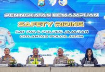 Tingkatkan Profesionalisme Personel, Sat PJR Polda Jatim Gelar Pelatihan Safety Riding untuk Anggota Patroli