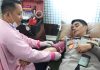 Hari Bhayangkara ke-80, Polresta Banyuwangi Gelar Bakti Kesehatan Gratis dan Donor Darah, Ratusan Warga Antusias