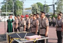 Polres Trenggalek Rotasi Sejumlah Pejabat, Kapolres Tekankan Kesiapan Hadapi Hari Bhayangkara dan Suroan