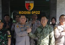 Perkuat Sinergitas, Kapolres Bondowoso Silaturahmi ke Kodim 0822 dan Koramil Jajaran